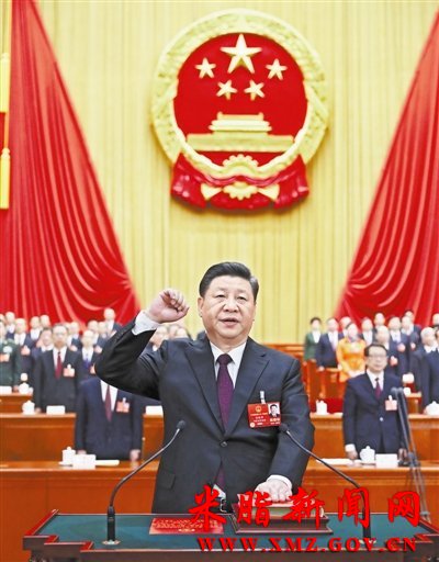 习近平全票当选国家主席中央军委主席