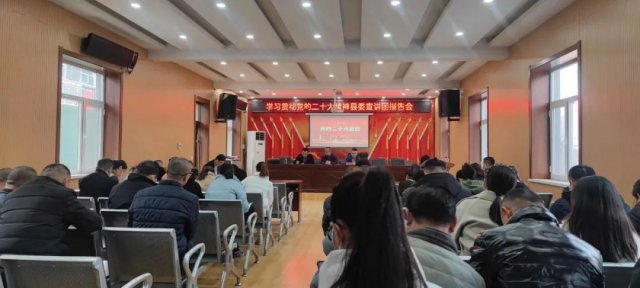学习贯彻党的二十大精神县委宣讲团走进龙镇